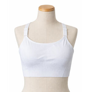Women’s Seamless Cami Midline Sports Bra – All in Motion – White – Size XL – NWT